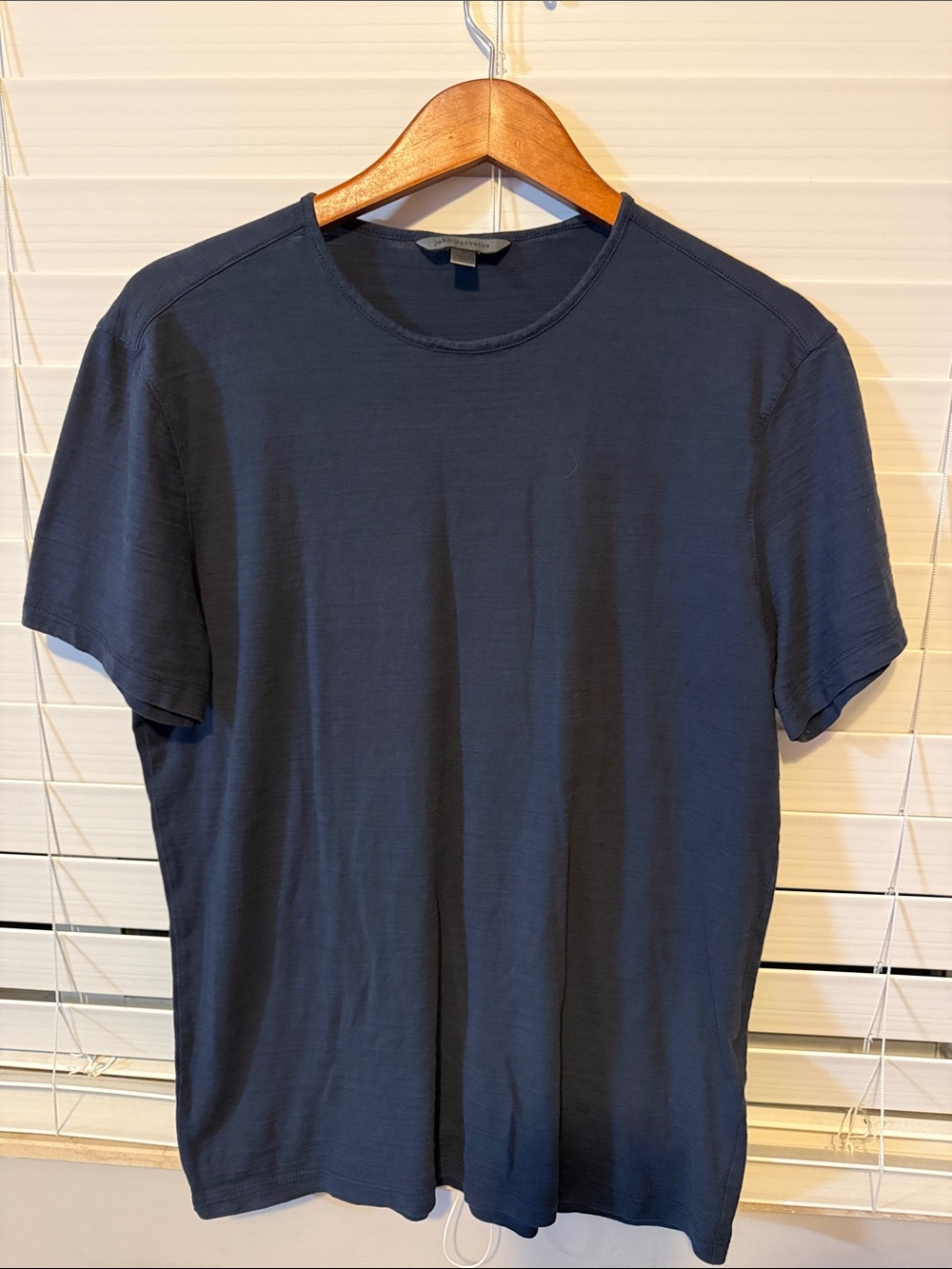 John Varvatos Men's Crew Neck T-Shirt - Navy